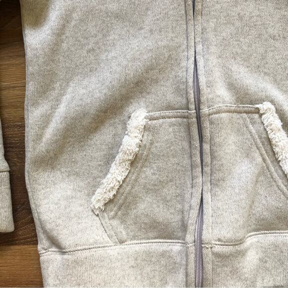 Faded Glory Girls’ Hoody Sherpa Sweater Zip Size M - Picture 3 of 7